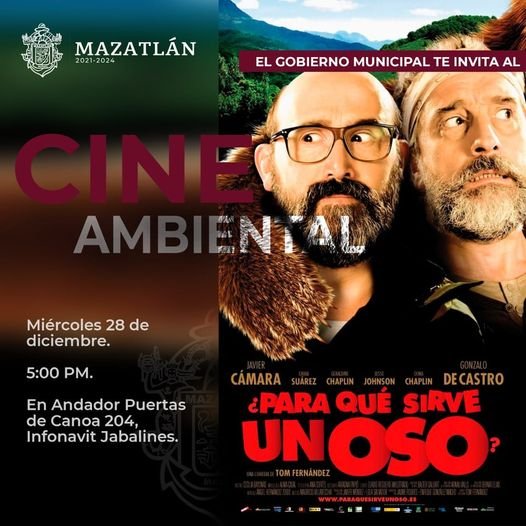 *“Cine ambiental” llegará a través de Ecología a distintas colonias de Mazatlán.