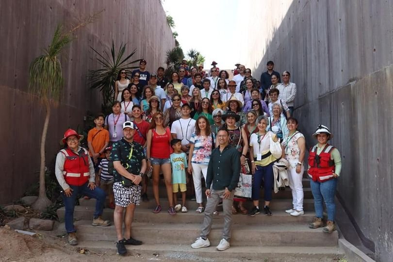 Convencionistas de la AMHyM y sus familias visitan el nuevo Acuario Mazatlán