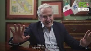 EL DIPUTADO FEDERAL SANTIAGO CREEL DICE: EL DIPUTADO FEDERAL SANTIAGO CREEL DICE: