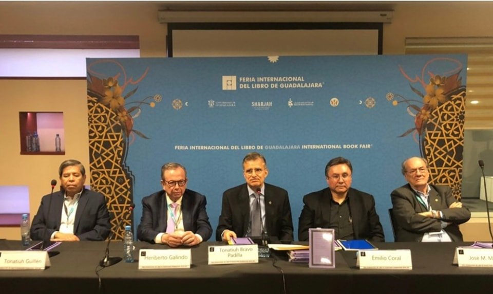 PRESENTA HERIBERTO GALINDO, EN LA FIL DE GUADALAJARA, LIBRO SOBRE LA MIGRACIÓN PRESENTA HERIBERTO GALINDO, EN LA FIL DE GUADALAJARA, LIBRO SOBRE LA MIGRACIÓN