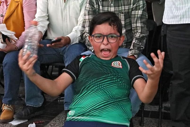 Palacio de Gobierno de nuevo vibró con la Selección de México