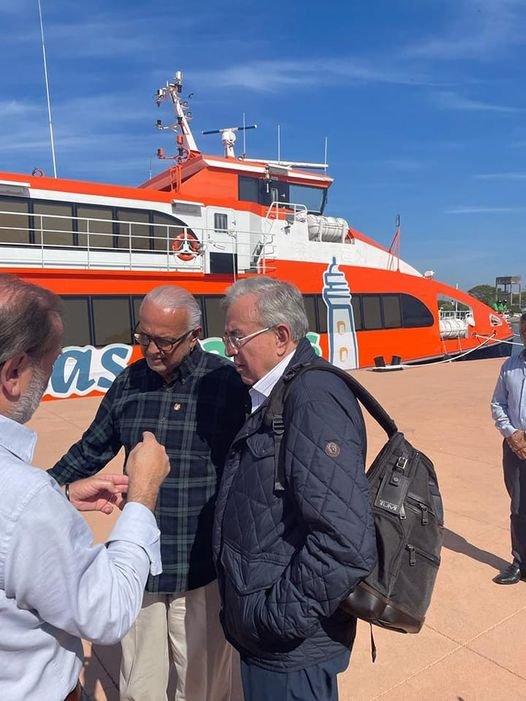 Parte Rocha Moya hacia el nuevo Centro Turístico Islas Marías