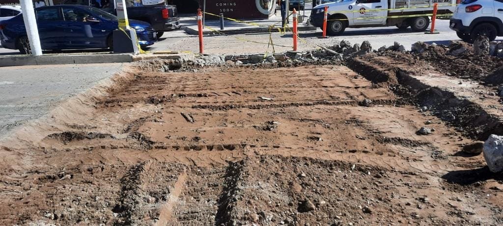 *Por relleno con concreto de las áreas de los “mega topes”, habilitan circulació