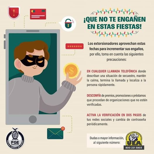 ¡Mantente alerta! que no te engañen