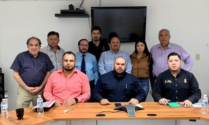 El Secretario de Seguridad Pública y Tránsito Municipal, Sergio Antonio Leyva Ló