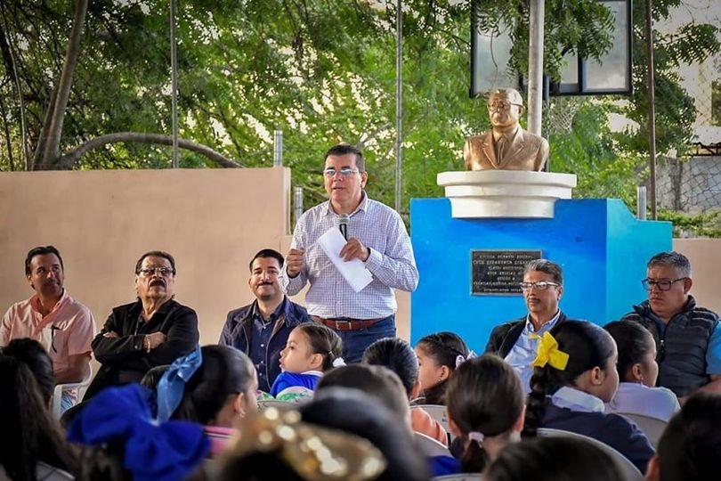 *“Gracias a esta barda nos sentimos protegidos y seguros”: alumnos primaria Cruz