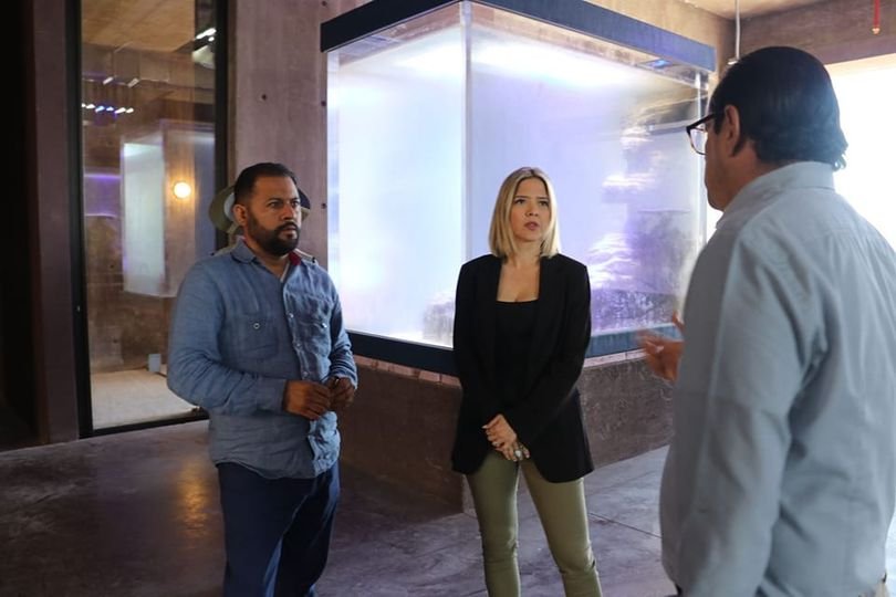 Constata Secretaria de Turismo el avance en el Nuevo Acuario Mazatlán