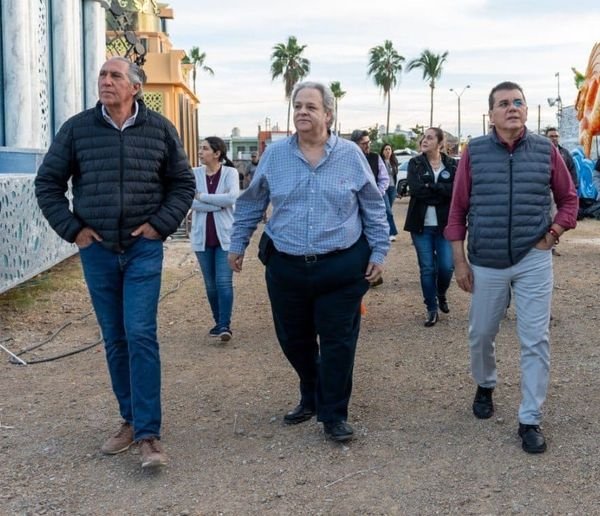 *Constata el Alcalde Edgar González Zatarain los avances en la construcción de c