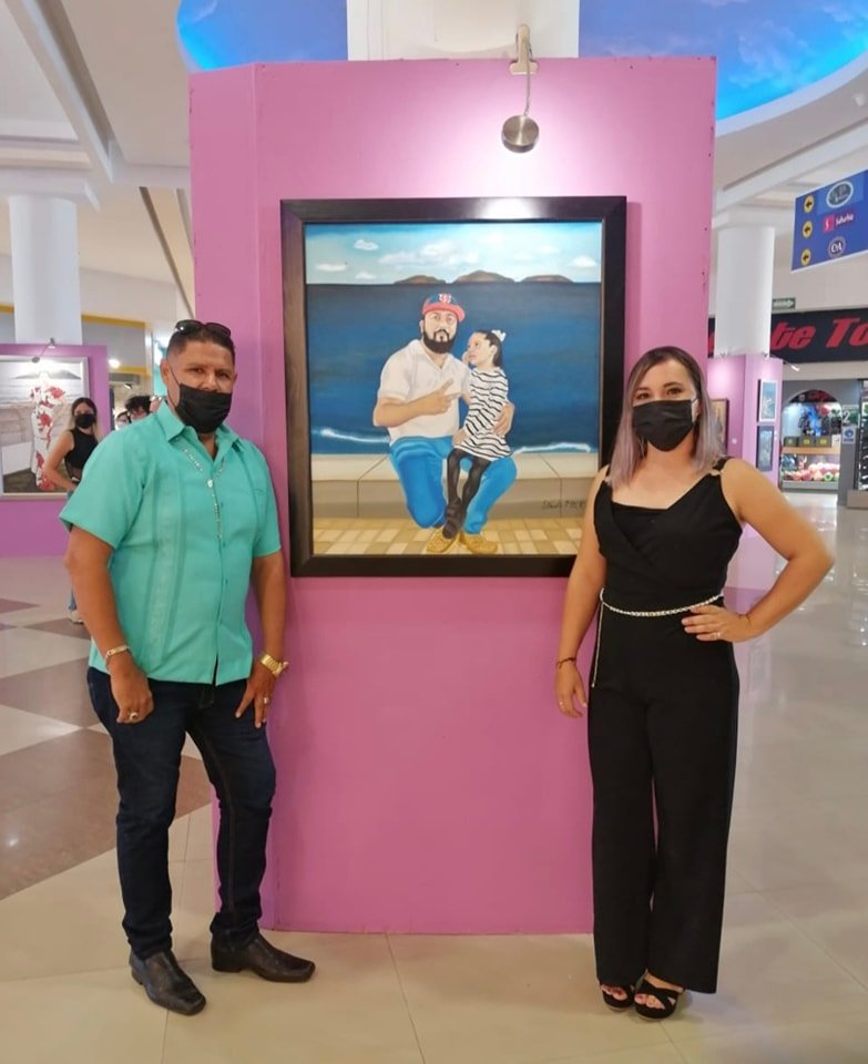 GILBERTO MARTÍNEZ, EL PINTOR MAZATLECO QUE LOGRA IMÁGENES REALISTAS CON FORMAS