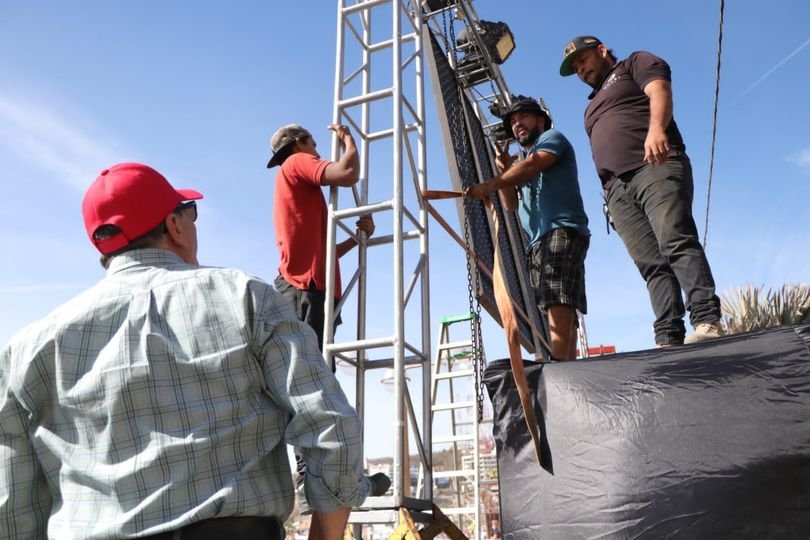 *Supervisa Alcalde Edgar González instalaciones de Olas Altas.* *Supervisa Alcalde Edgar González instalaciones de Olas Altas.*