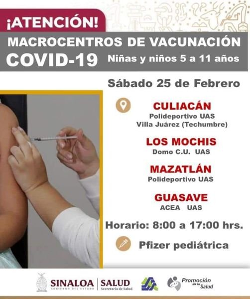 ¡Atención! Este sábado 25 de febrero se estará aplicando la vacuna Pfizer pedi ¡Atención! Este sábado 25 de febrero se estará aplicando la vacuna Pfizer pedi