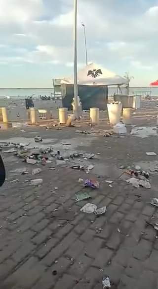 ASÍ QUEDÓ EL PUERTO DE ALTATA LUEGO DE SU FIESTA DEL CARNAVAL, EL FIN DE SEMANA