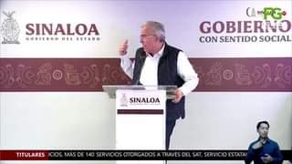 El gobernador Rubén Rocha apeló al ejemplo del dictador de Nicaragua, Daniel Ort