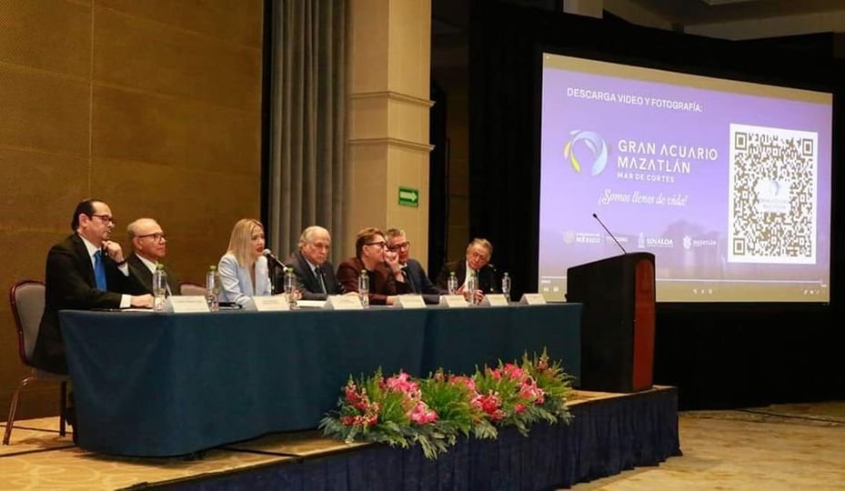 Presentan en la CDMX, el Gran Acuario Mazatlán Mar de Cortés