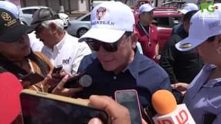 EL ALCALDE DE MAZATLÁN, EDGAR GONZÁLEZ,  SUPERVISA PLAYAS Y DICE QUE MAZATLÁN SE