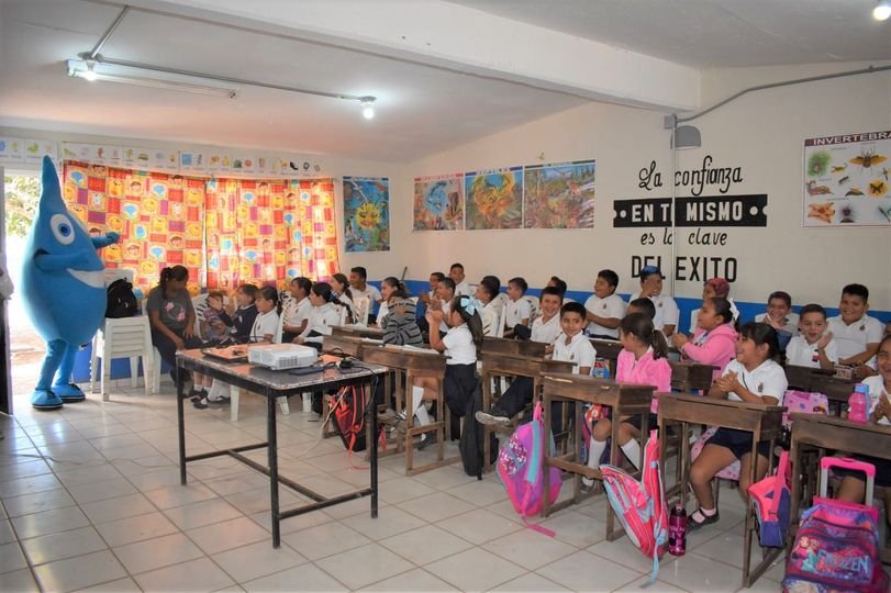 *Llevan a niños de El Recreo recomendaciones para cuidar el agua*