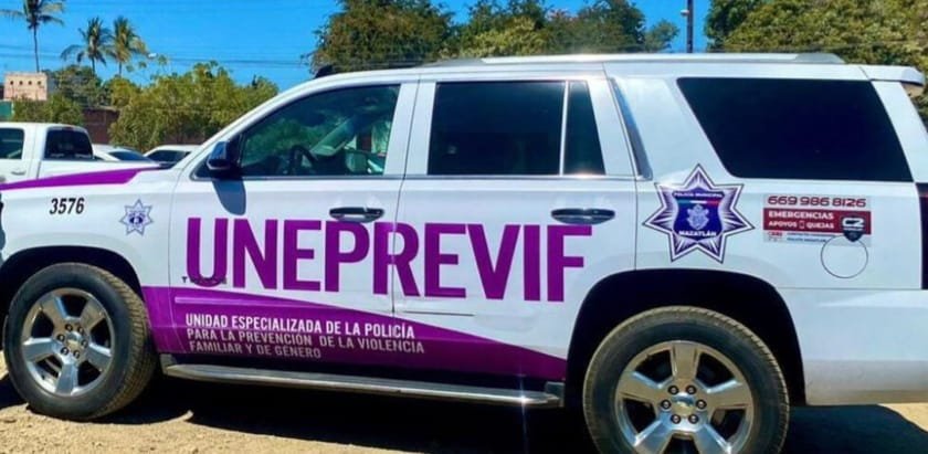 Mazatlán, Sinaloa. – El Grupo UNEPREVIF adscrito a la Secretaría de Seguridad Pú