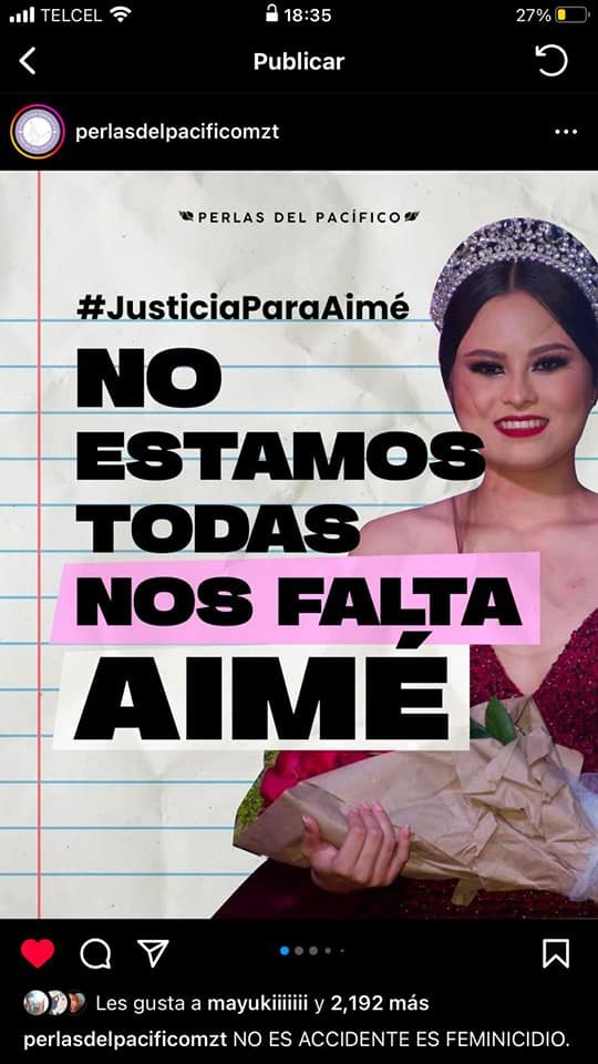 QUE NO FUE ACCIDENTE, QUE FUE FEMINICIDIO, ASEGURAN FAMILIARES, AMIGAS Y AMIGOS