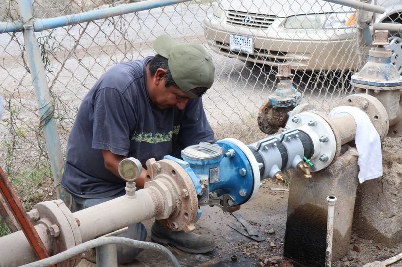 *Realiza JUMAPAM mantenimiento correctivo en pozo de captación  de El Roble*