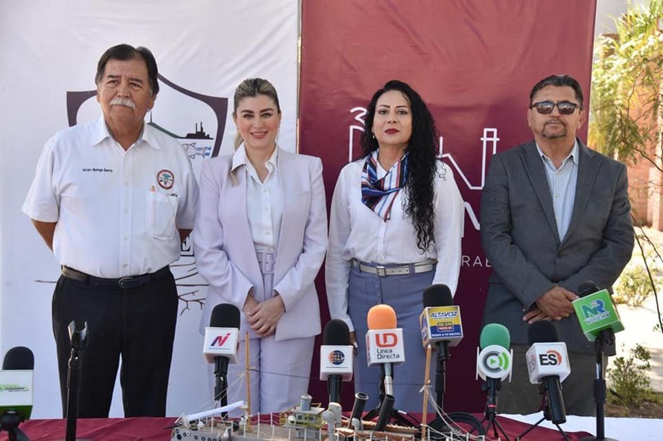 Todo listo para recrear en Topolobampo el primer combate aeronaval del mundo.