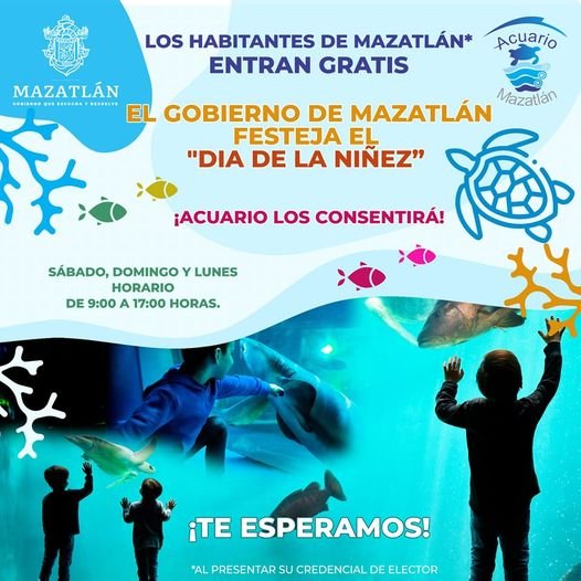 *¡Mazatlecos entran gratis al Acuario Mazatlán!.* *¡Mazatlecos entran gratis al Acuario Mazatlán!.*