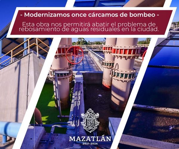 MODERNIZAMOS ONCE CÁRCAMOS DE BOMBEO