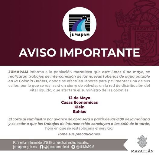CORTE AL SUMINISTRO PARA AVANCE DE OBRA CORTE AL SUMINISTRO PARA AVANCE DE OBRA