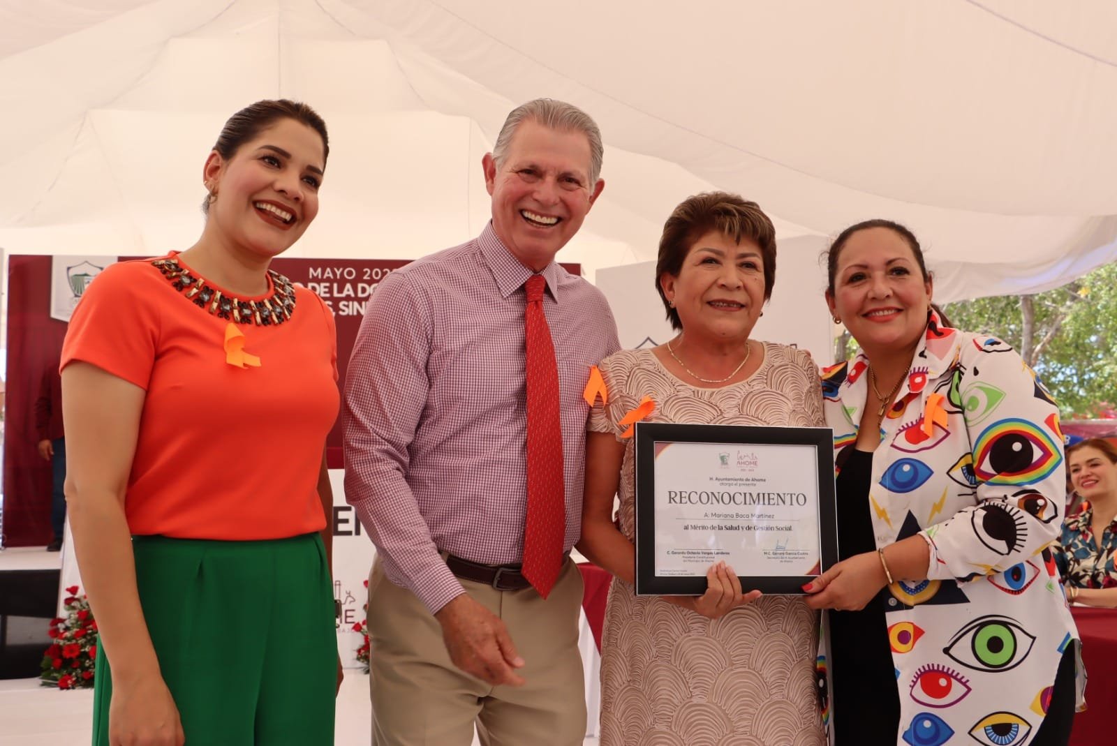 Celebran 90 aniversario de la Sindicatura Central y el Ejido Mochis con traslado