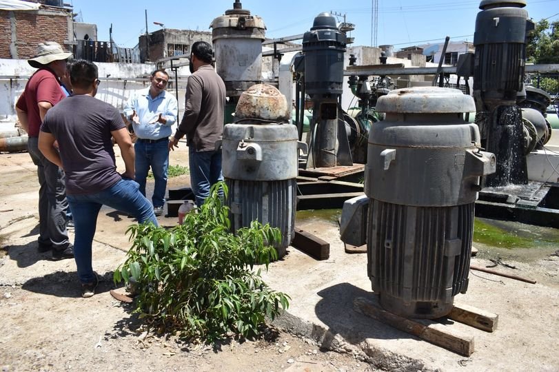 *Inspecciona Gerente de JUMAPAM condiciones del Cárcamo 4-Norte previo a moderni