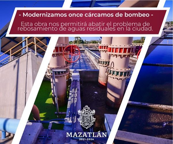 MODERNIZAMOS 0NCE CÁRCAMOS DE BOMBEO.