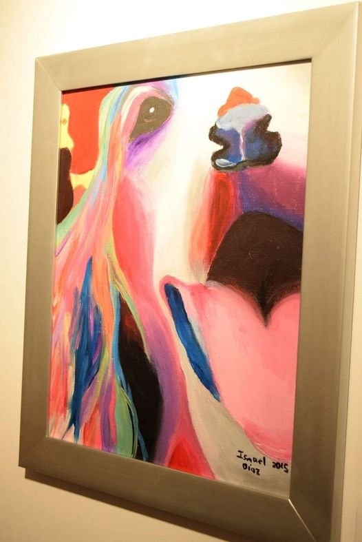 Niños y adolescentes alumnos del CMA exponen su mundo de color este jueves en la