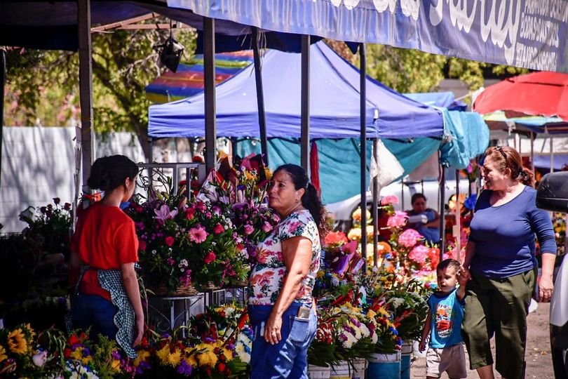 *Recorre Edgar González panteón municipal número 4 previo al día de las madres.*
