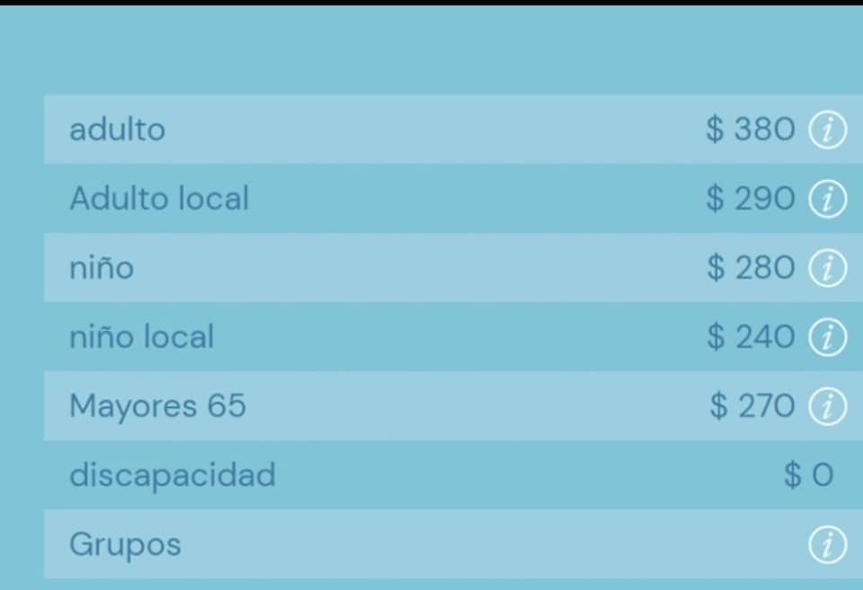 TARIFAS QUE OFRECE EL NUEVO ACUARIO ‘MAR DE CORTÉS’ EN MAZATLÁN,