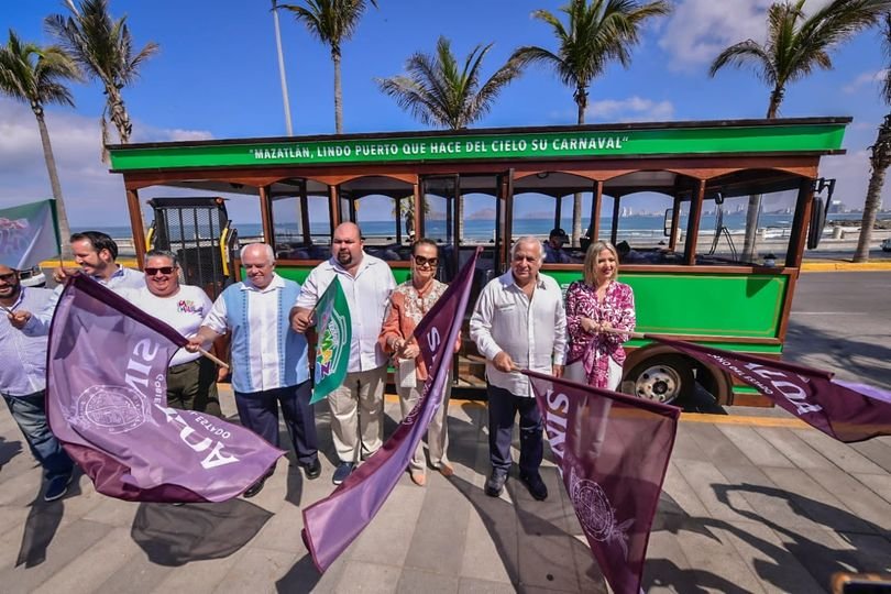 *Tranvía “El Maz Chilo” abona a la oferta turística en Mazatlán: SEDECTUR.*