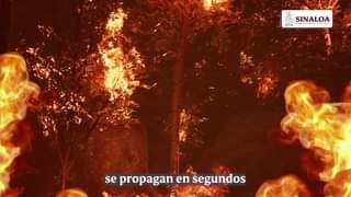 APAGA EL RIEGO, EVITA EL INCENDIO.