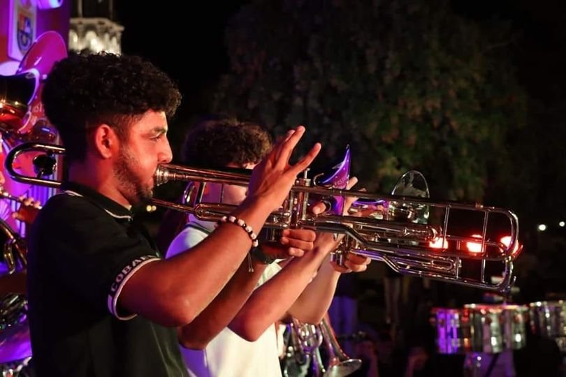 Al son de la banda sinaloense, realizan el Festival Cultural COBAES Cosalá 2023.