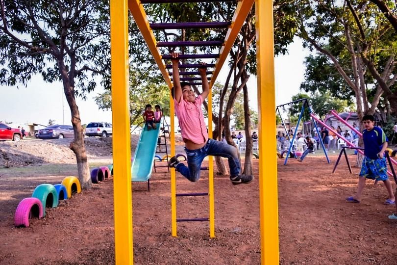 *Habitantes de la Ampliación 13 de Septiembre, anhelaban juegos infantiles que h