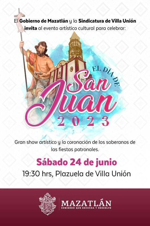 *Lista la sindicatura de Villa Unión para celebrar el “Día de San Juan 2023”.* *Lista la sindicatura de Villa Unión para celebrar el “Día de San Juan 2023”.*