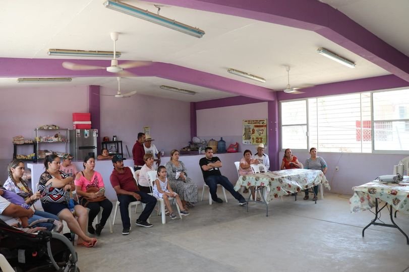 *Ofrece JUMAPAM plática comunitaria por la sequía en Los Limones*