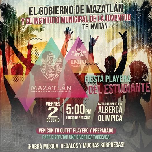 *Por primera vez realizará Gobierno de Mazatlán a través del IMJU gran fiesta pa