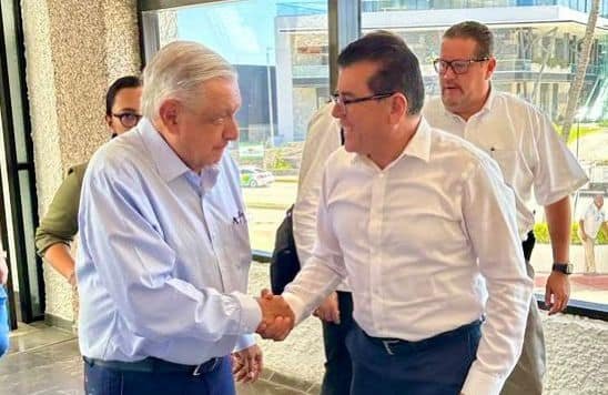 *Alcalde Edgar González se reúne con el Presidente Andrés Manuel Lopez Obrador.*