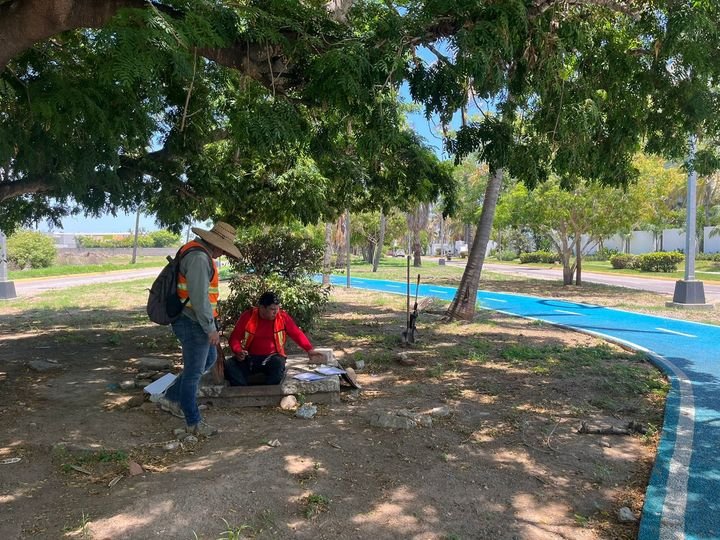 *Hace JUMAPAM el levantamiento para reposición de la red de agua en la Sábalo-Ce *Hace JUMAPAM el levantamiento para reposición de la red de agua en la Sábalo-Ce