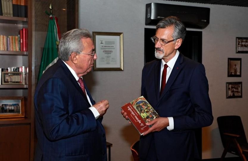 Rocha sostiene reunión con Embajador de Francia en México Rocha sostiene reunión con Embajador de Francia en México