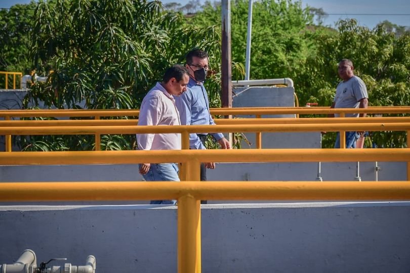 *Visualiza el Alcalde Edgar González la modernización de las tratadoras Cerritos