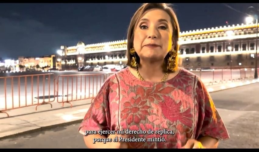 Xóchitl Gálvez denunciará a AMLO por atacarla en las mañaneras: no le tengo mied Xóchitl Gálvez denunciará a AMLO por atacarla en las mañaneras: no le tengo mied
