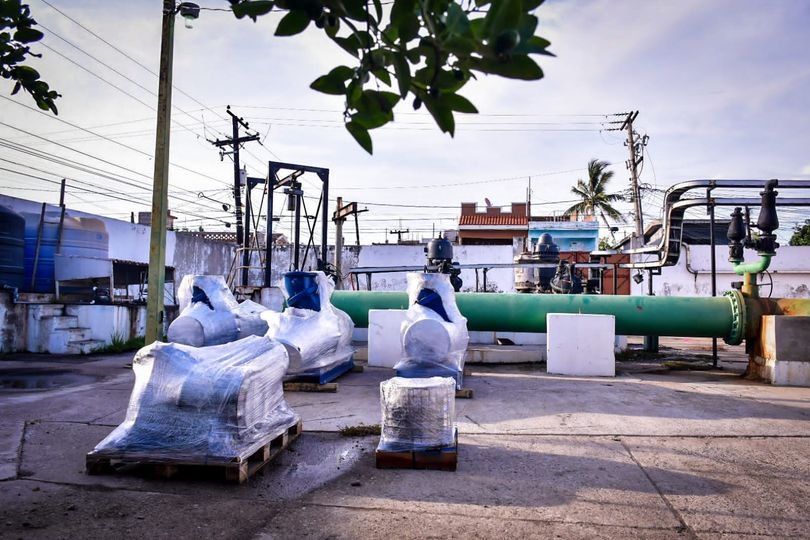 *¡Llegan bombas para el cárcamo 4 norte!.* *¡Llegan bombas para el cárcamo 4 norte!.*