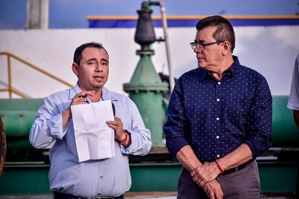 *Con paso firme avanza modernización de cárcamos: inicia Edgar González obra del *Con paso firme avanza modernización de cárcamos: inicia Edgar González obra del