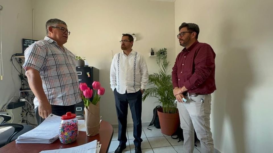 *Agradece Alcalde Edgar González visita del Secretario de Salud de Sinaloa al Ho *Agradece Alcalde Edgar González visita del Secretario de Salud de Sinaloa al Ho