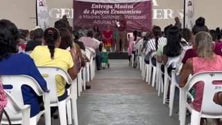 Apoyos madres solteras y adultos mayores.