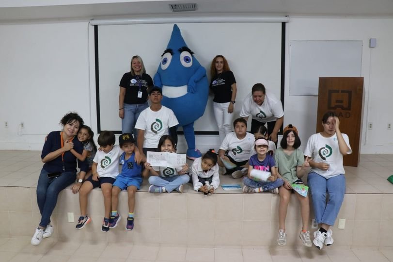 *Brinda JUMAPAM plática a niños que acuden a cursos en el CIAD* *Brinda JUMAPAM plática a niños que acuden a cursos en el CIAD*